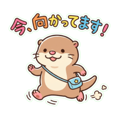 Sea Otter Greeting 02