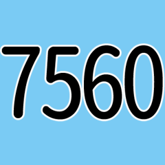 Numbers 7560-7599