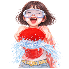 chubby kids gang 26 Songkran kam mueang