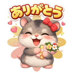 Yurukawa Hamster Daily Stickers