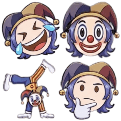 FUNNY CLOWN Sticker