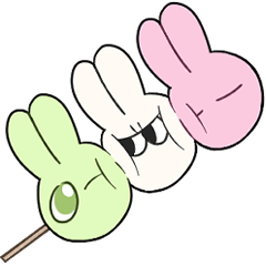 Mochimimi Usagi's Relaxed Spring