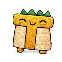 Embroidered Dragon Family Stickers