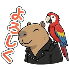 Riders Capybara meets friends [Japanese]