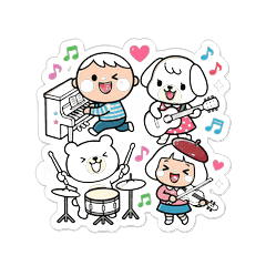 Music Connects! Instrument Characters