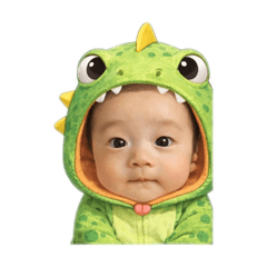 奇奇棣棣-呆萌蜥蜴寶寶