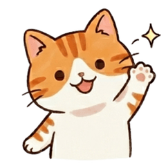 Cute and useful cat stickers