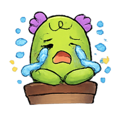 Moody Cactus Baby