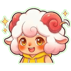 咩莉．蹦角角 五月元氣表情貼 I