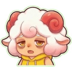 咩莉．蹦角角 五月元氣表情貼 III