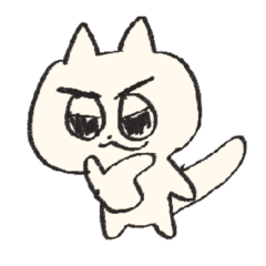 一隻路過的貓咪