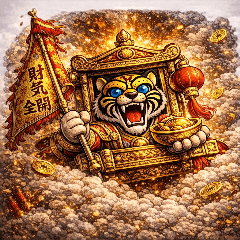 金虎爺出巡開運｜財氣全開
