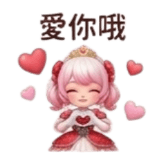 櫻花女孩 Emoji by S.F.