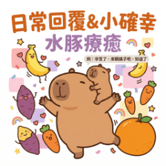 水豚療癒－日常回覆＆小確幸