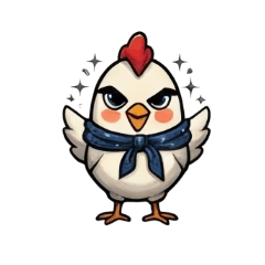 Glamorous Wealthy Chicken Charms