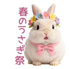 Round Rabbit Spring & Easter