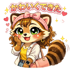 Beauty Talk Raccoon