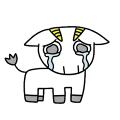 Weird Cute Goat