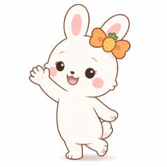 Mocchi School Teacher Bunny Stickers