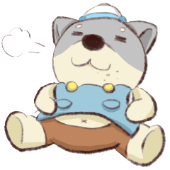 頭好壯壯大灰狗