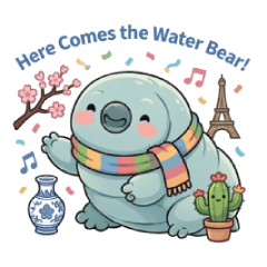 萌萌水熊蟲陪你過節