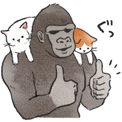 猫好きが反応するスタンプ5