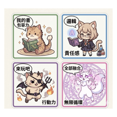 O型餓勢力A型計画通りB型自由象AB型雙面173