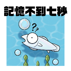 記憶不到七秒吻仔魚