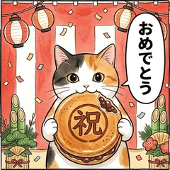 寫實美食猫大人!飯特羅日常問候貼圖