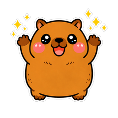 Chill Capybara Daily Life StickersV2