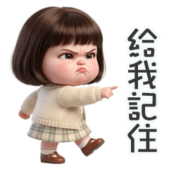 泡芙妹妹給我記住