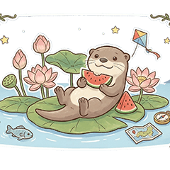 歐亞水獺：憨萌台味日常