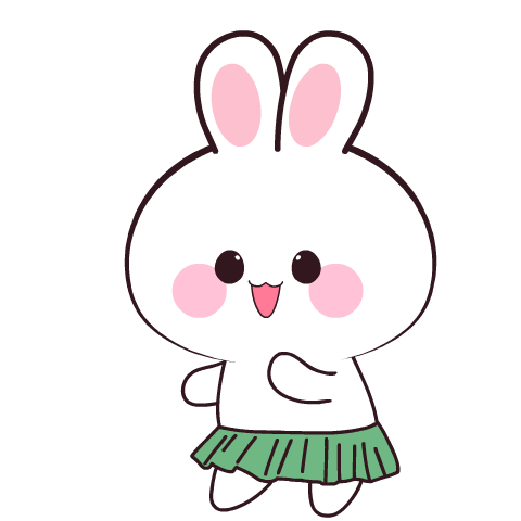 Kawaii Rabbit : Effect stickers