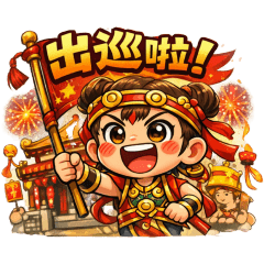 《Q版三太子出巡》