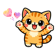 Cute Cats Daily Life Stickers!