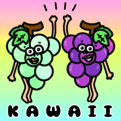 かわいくて使いやすい食べ物が動く文字無♪