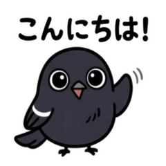 Chatham Island robin Daily Stickers