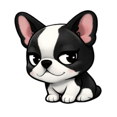 Chill Frenchie | Everyday Stickers