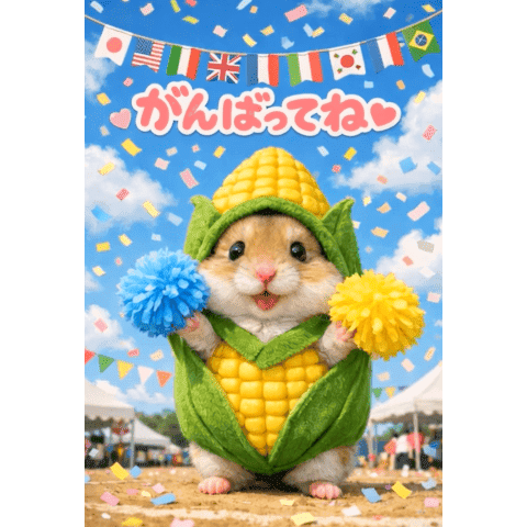 vegetable hamster popup