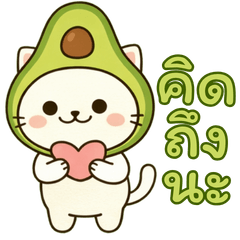Avocado White Cat Thai Version