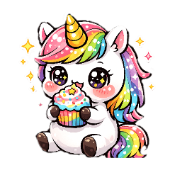 Kawaii Foodie Animals  TRANSPARENT