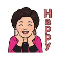 奶奶的製作貼圖