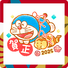 DORAEMON New Year's Stickers (2025)