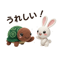 Amigurumi Time : Rabbit and Turtle 2