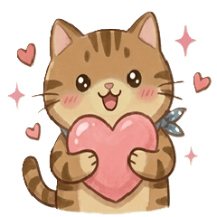 Chubby Cat Nyatoran - Red Tabby Friend