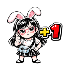 Rabbit girl +1