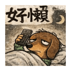 宿醉小狗的日常