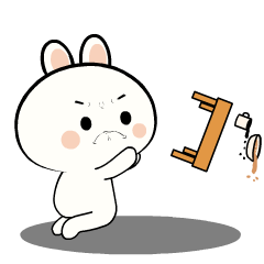 Annoying Rabbit 6 : Animated Stickers
