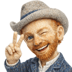 名畫羊毛氈收藏館｜男子日常劇場