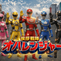 ⚫架空の戦隊ヒーローで日常会話 [ネタ/挨拶